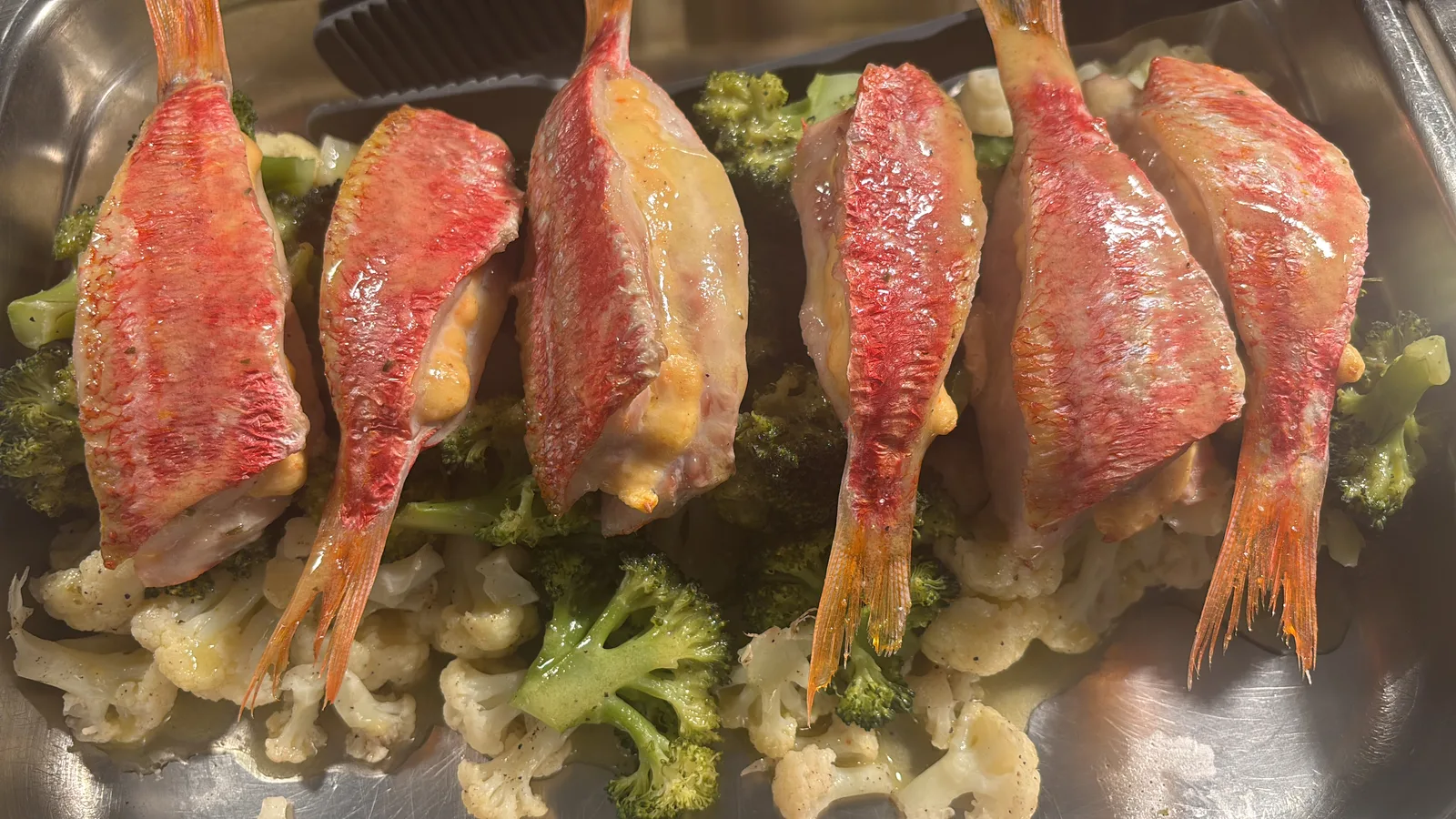 Barbounia on Plate
