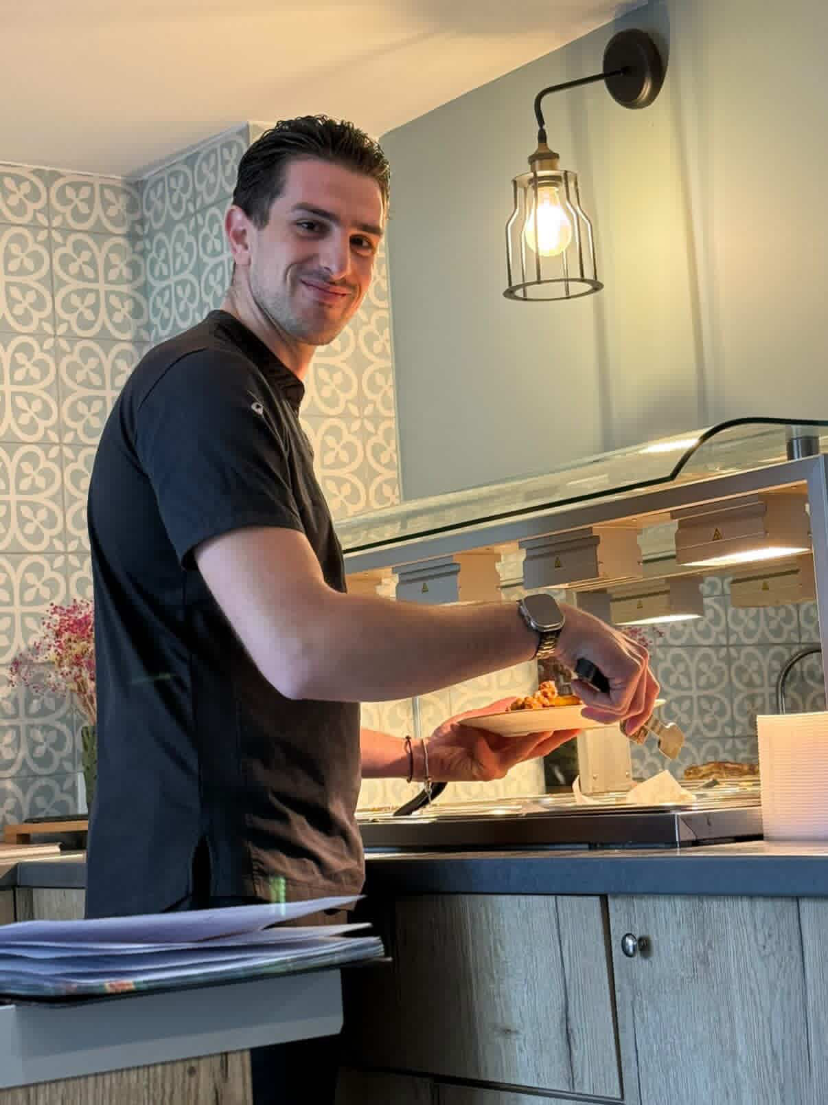 Chef in Kitchen